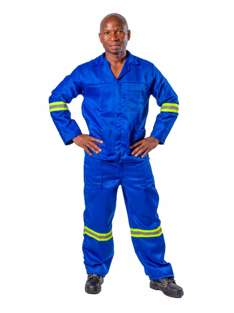 Vulcan Econo Polycotton 2-Piece Conti Suit With Reflective Tape