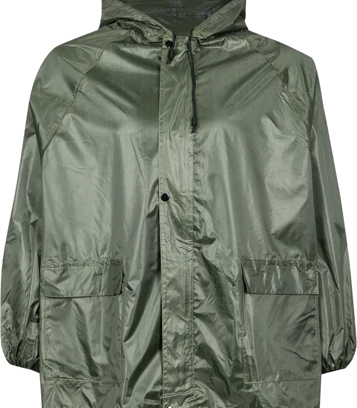 Pioneer Rubberized Rain Suit - Olive Green