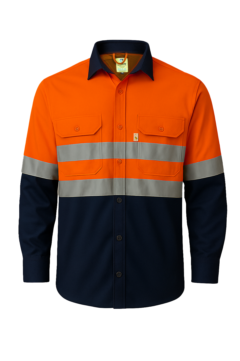 Orange-and-Navy-TT05-Front