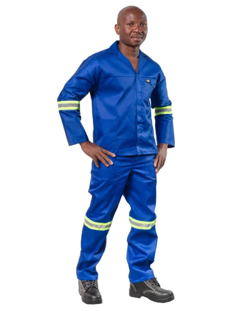 Vulcan 80/20 Polycotton 2-Piece Conti Suit With Reflective Tape