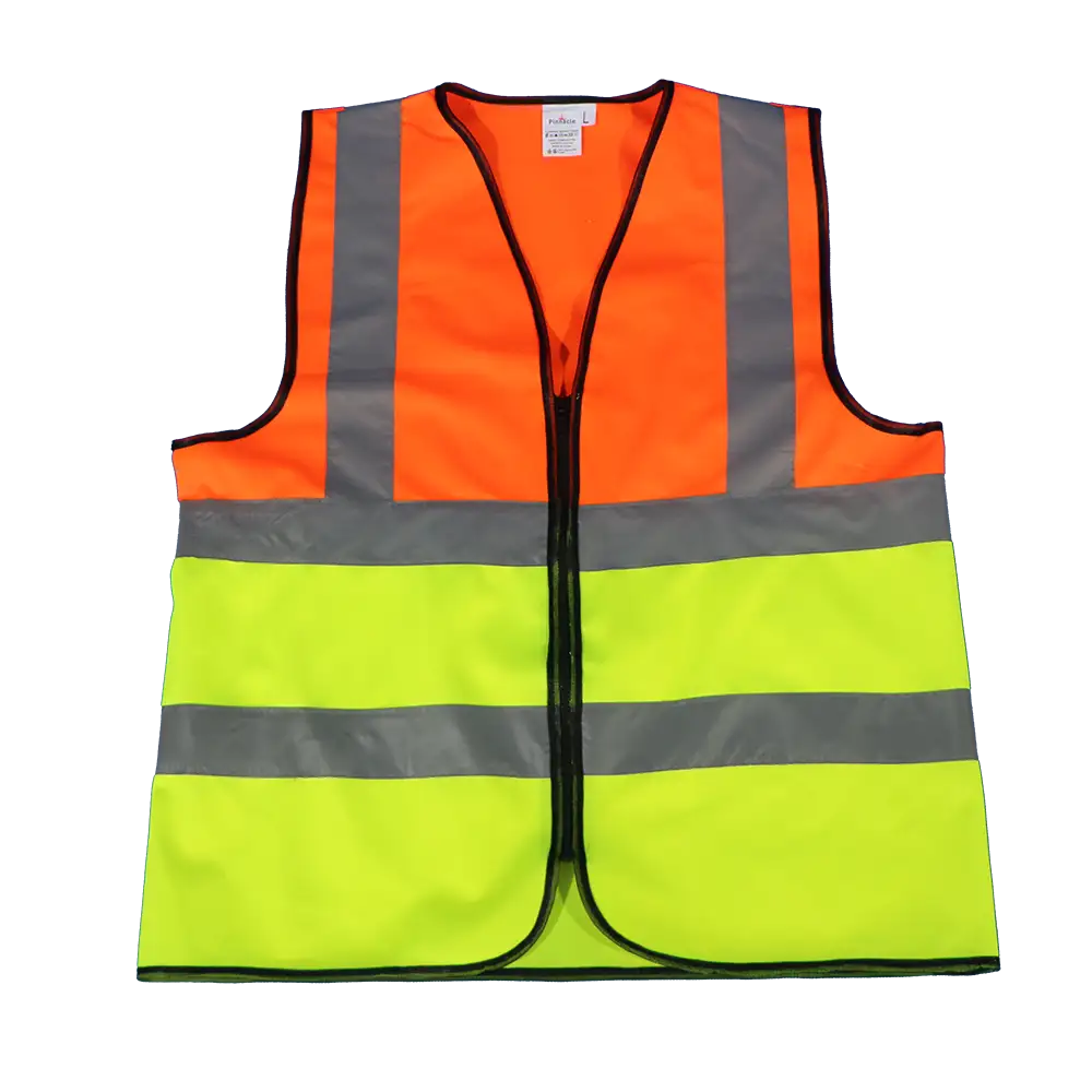 Pinnacle Premium Reflective Vest with Zip & ID