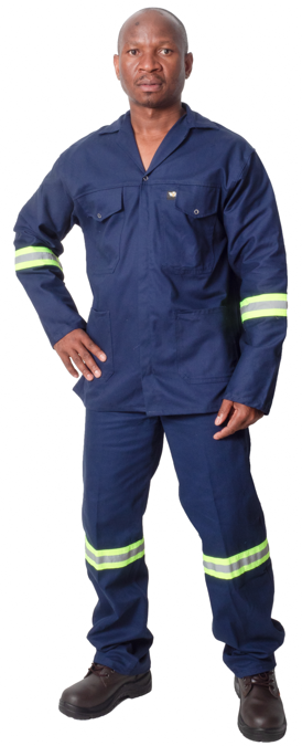 Vulcan J54 Premium Navy Conti Suit With Reflective Tape