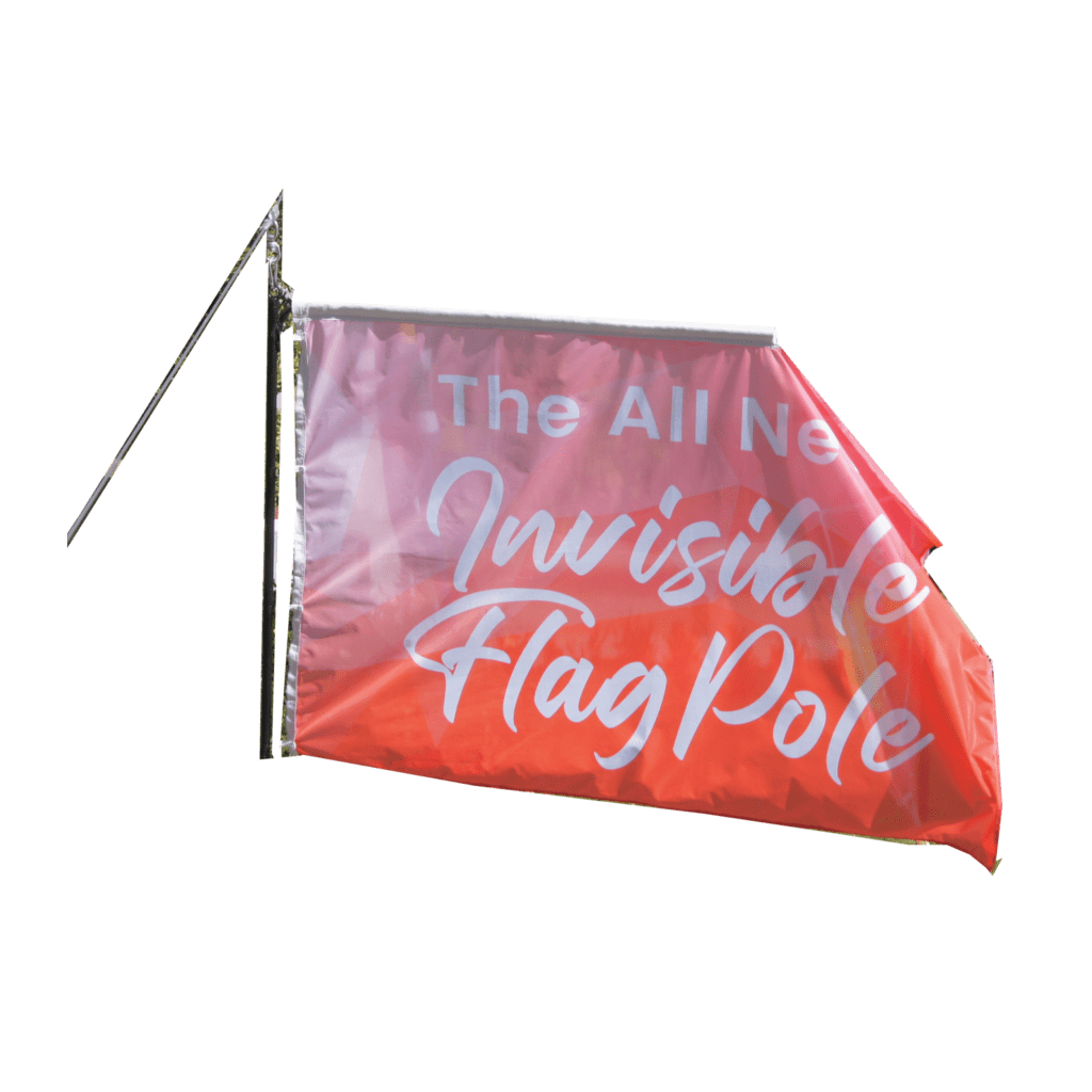 Invisible Flagpole