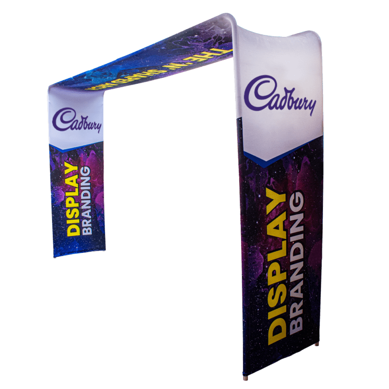 Flat Arch Banner 4000 x 800 x 2400