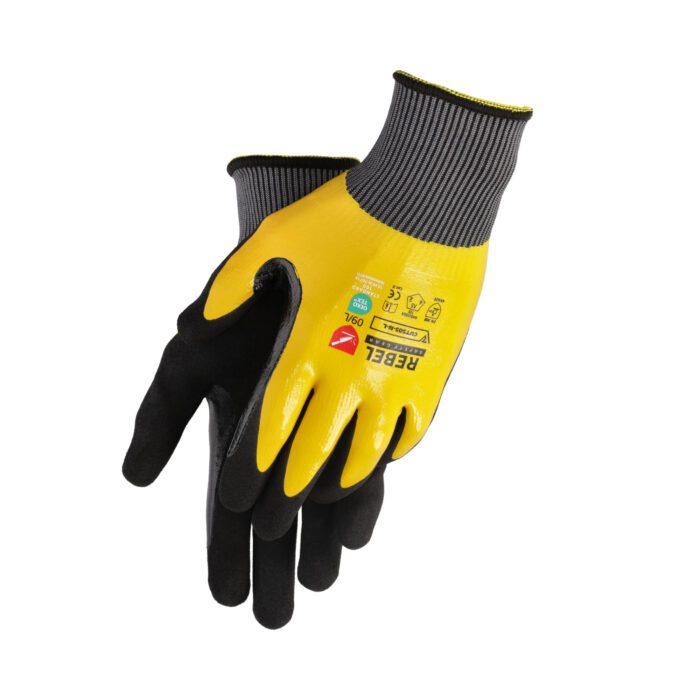 REBEL Cut Pro Plus Wrist Length Gloves - Image 3