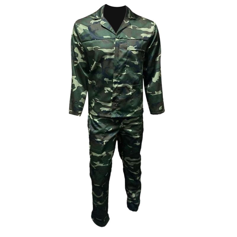 Camo 80/20 Polycotton 2-Piece Conti Suit