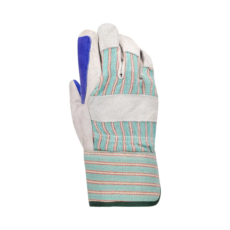 REBEL Tru Touch Leather Rigger Candy-Striped Gloves