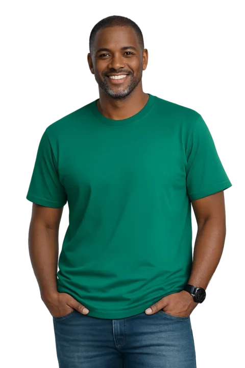 180 GSM Combed Cotton Short Sleeve T-Shirts