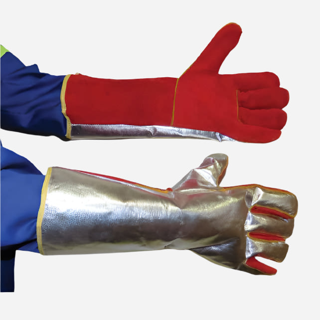 Foundry Glove – Aluminised Leather