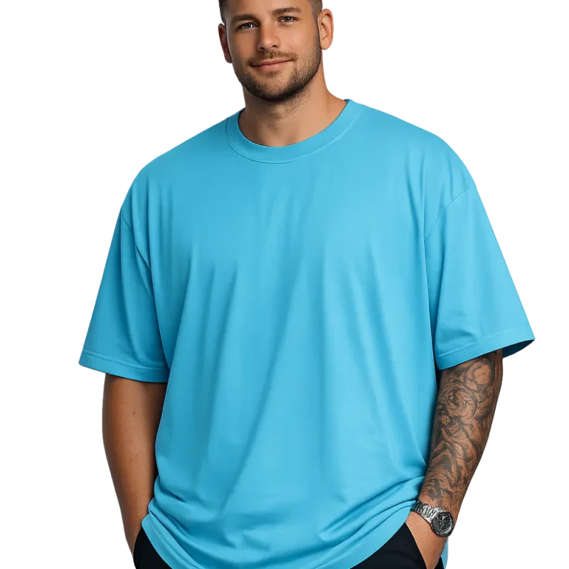 220 GSM Heavy Weight Combed Cotton Short Sleeve T-Shirts